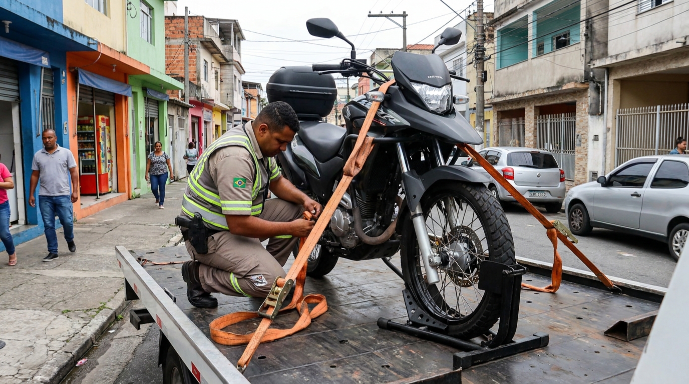Guincho para Moto em Aparecida de Goiânia‑GO