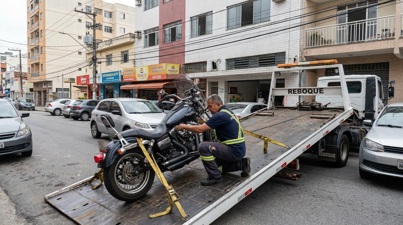 Guincho para Moto em Aparecida de Goiânia‑GO