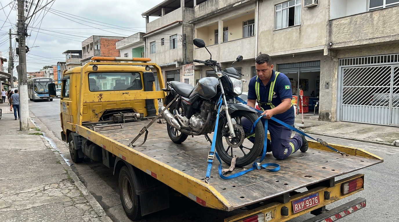 Guincho para Moto em Aparecida de Goiânia‑GO